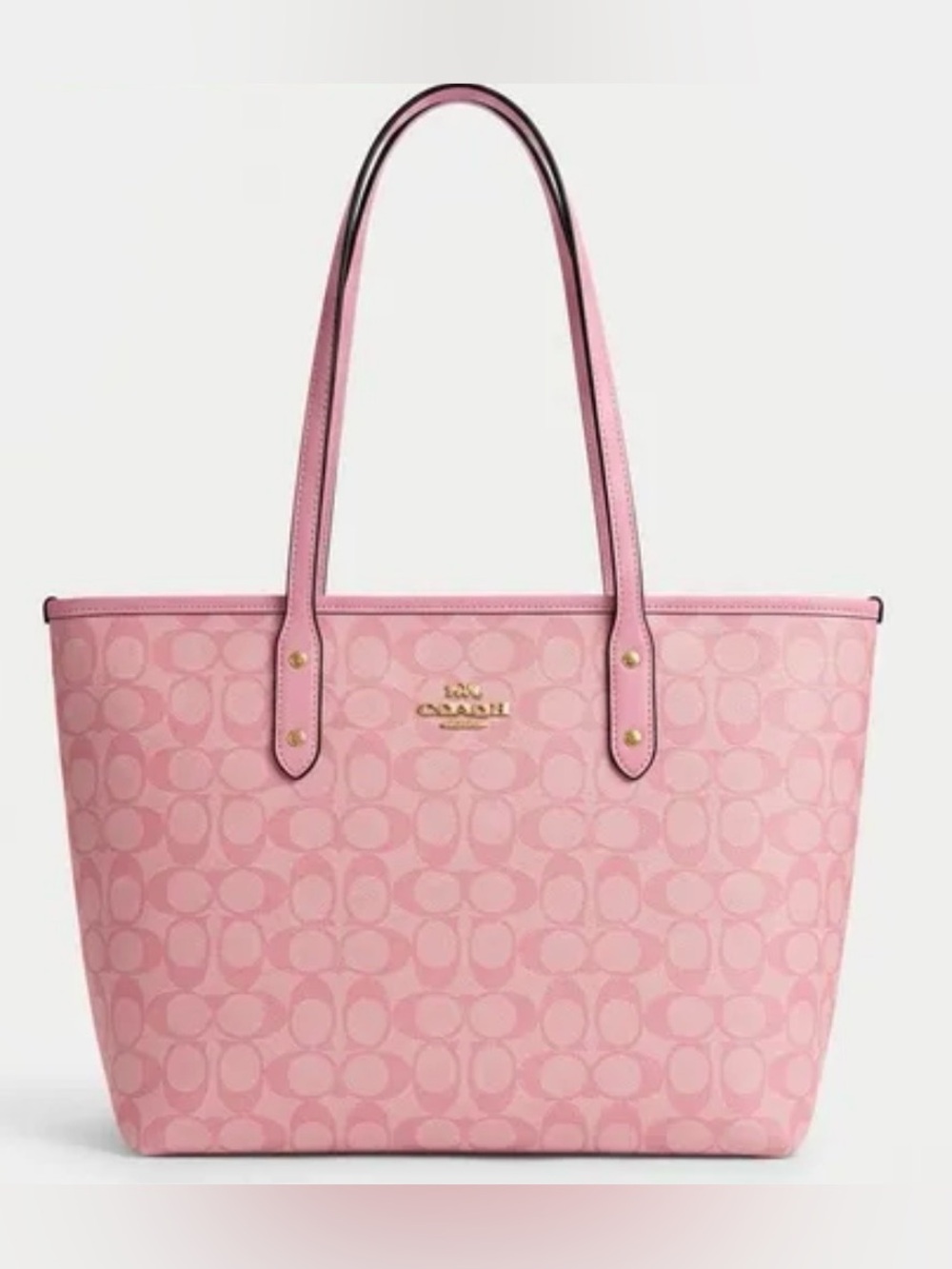 Pink Coach Tote Bag💕🎀